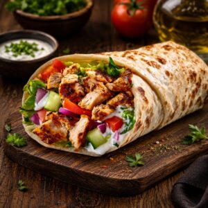 Peri Peri Chicken Wrap