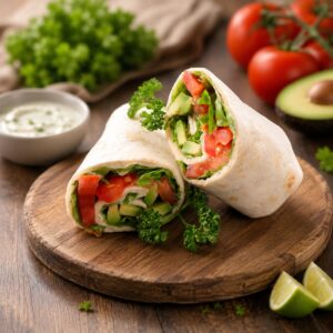 Veggie Wrap (V)