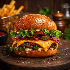 Gourmet Single Burger
